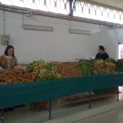 Distribution sous la halle Flachat